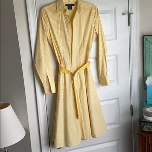 Ralph Lauren Striped Shirt Dress